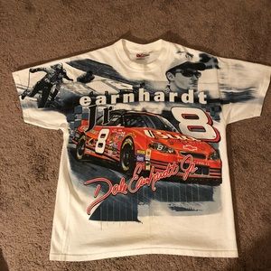 Vintage Dale Earnhardt Graphic Racing Tee: Like New w Tags